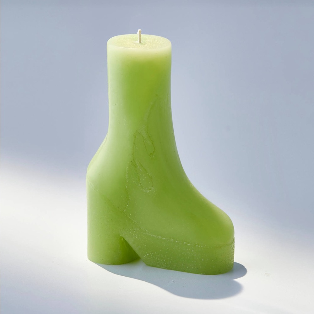 Urban Outfitters Home Boot Shaped Candle NIB